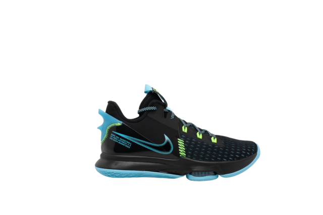 Nike LeBron Witness 5 Black Light Blue 