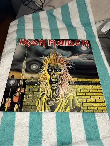 Iron Maiden Lp Iron Maiden  1980 V. G+ Original Press ST-12094