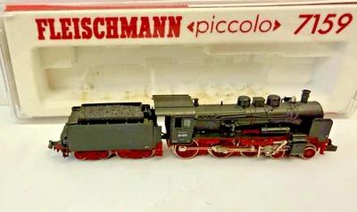 Fleischmann Spur N Nr.7159 Dampflok BR 38 der DR - viel gefahren - o. K. - Bild 1 von 4
