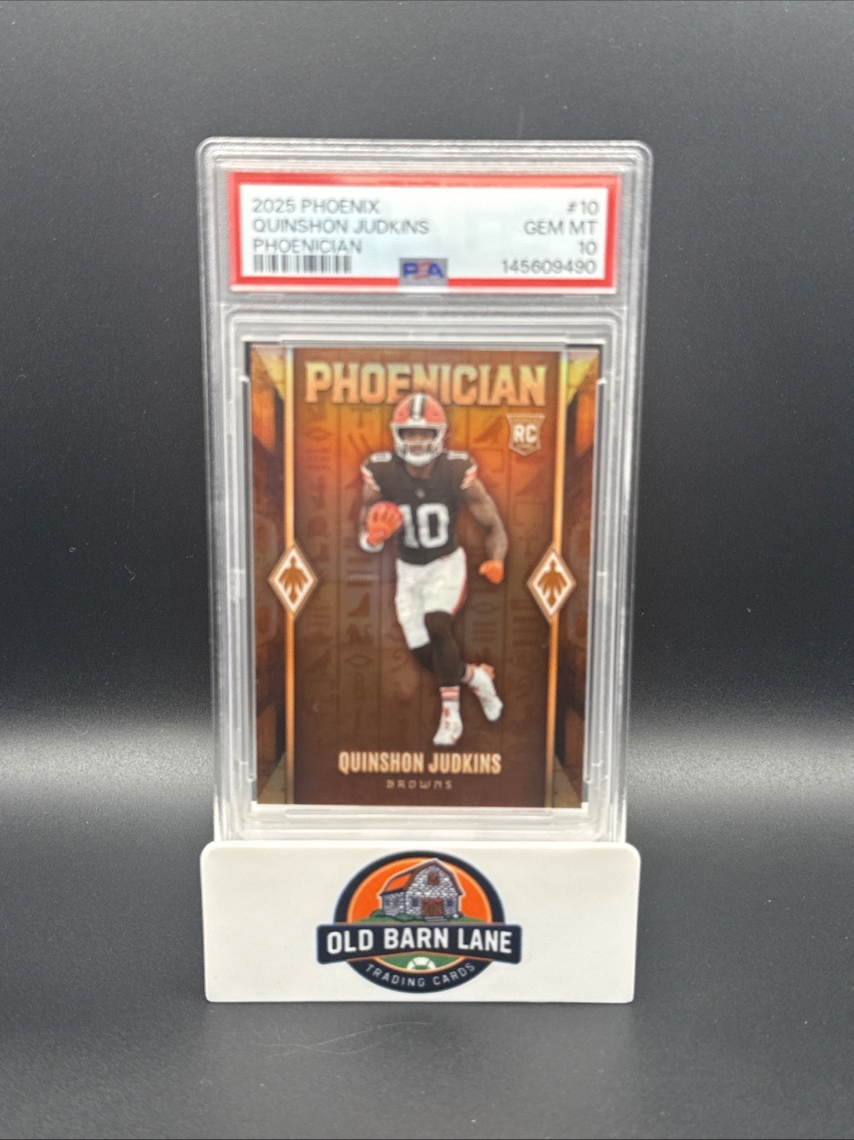 Quinshon Judkins Panini Phoenix Phoenician #10 Base