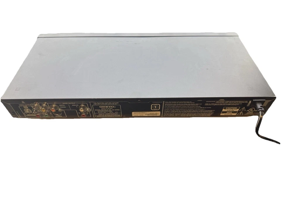 Reproductor de DVD Onkyo DV-SP405 HDMI - Dolby Digital / DTS / DivX - Probado y funcionando Foto 3 de 4