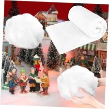 2.6 x 7.9FT Fake Snow Blanket, Snow Blanket Roll 7OZ 2.6x7.9ft White-3pcs