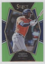 2022 Panini Select Premier Level Neon Green Prizm 58/99 Yordan Alvarez #144 0ws1