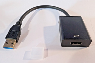 USB 3.0 auf HDMI Adapter - 1080P - Full HD Video Output für PC/Laptop Display
