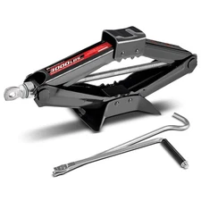 Alltrade Powerbuilt 640819 Mechanical Scissor Jack Black, 3000 lb, Scissor Jack