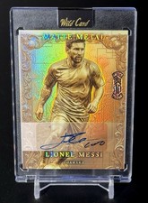 Lionel Messi Auto True 1/1 Gold Artist Proof Case Hit 2026 Wild Card Matte Metal