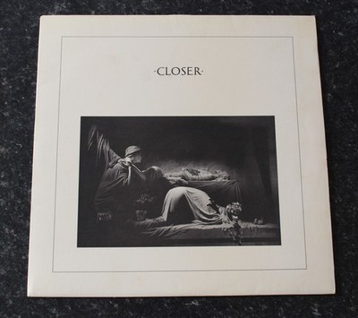JOY DIVISION CLOSER 1st UK PRESSING VINYL LP FACT 25 OLD BLUE TRANCO RED EX+