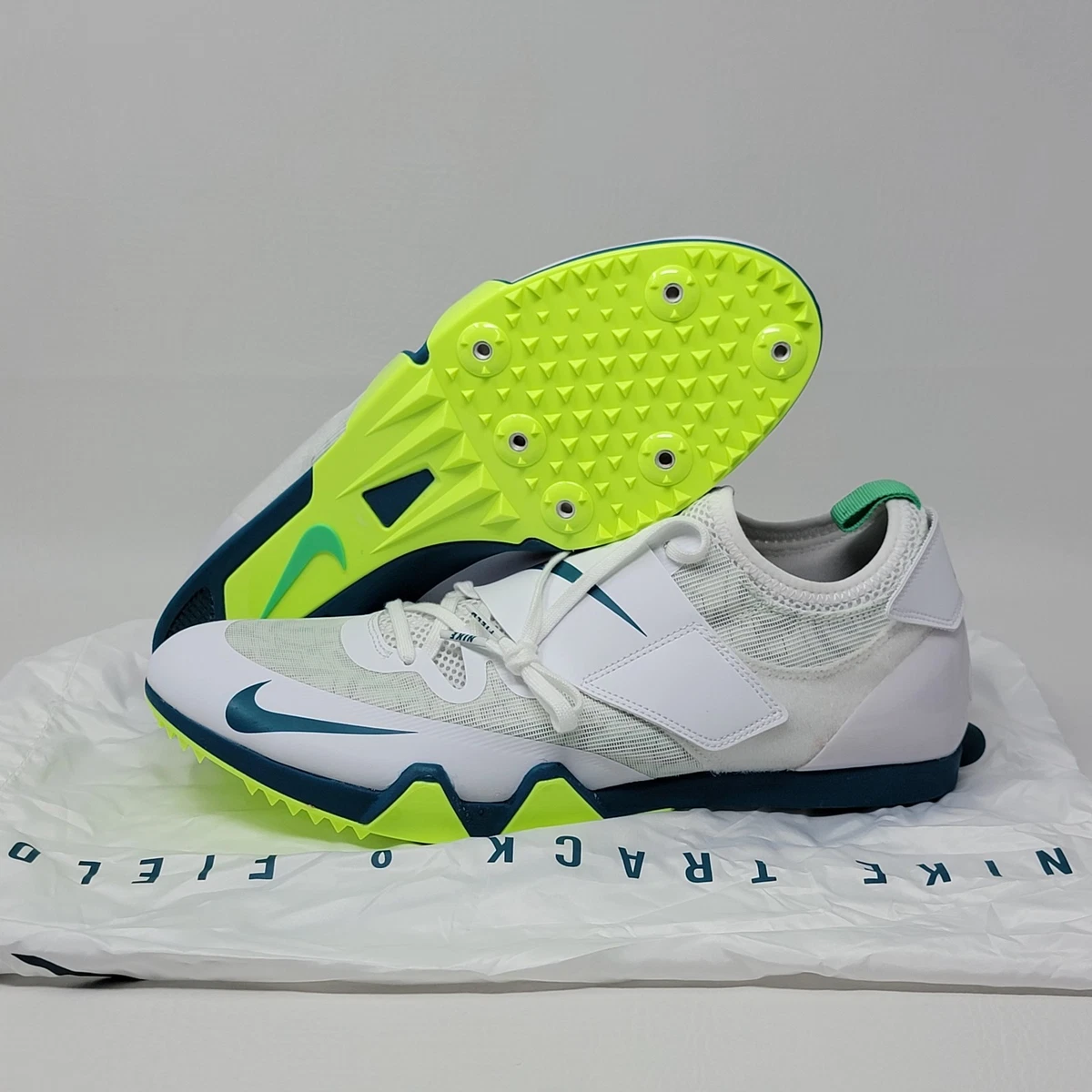Nike Zoom Pole Vault Elite White Bright Spruce for Sale