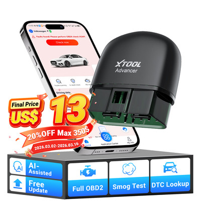 XTOOL AD20 Auto Check Engine Fault OBD2 Scanner Code Reader Car Diagnostic Tool 