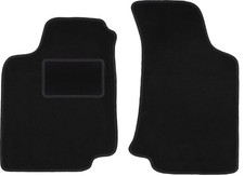 Fußmatten Automatten Vorne Velours Schwarz für Volkswagen Golf III 1993-2002