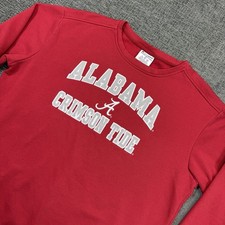 Y2K Champion Alabama Crimson Tide Crewneck Sweatshirt Men’s XL Red Spell Out
