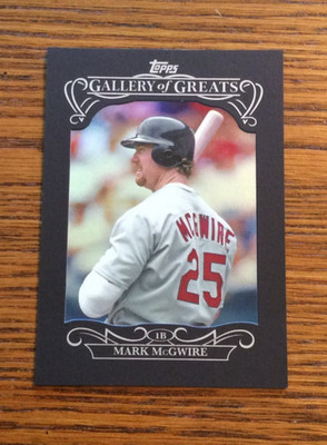Mark McGwire 2015 Topps Gallery of Greats #GG7 Cardinals