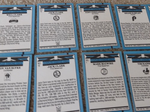 1986 1987 Donruss Diamond Kings Sammlung 54 Karten - Bild 22 von 24