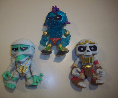 TREASURE X Sunken Gold Moose Toys Action Figures Lot of 3
