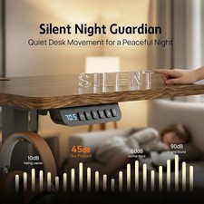 Electric Standing Desk - Motorized Height Adjustable Sit Stand Table with Touch  — image 6