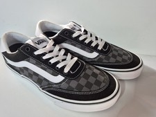 VANS Ward Brooklyn LS Women's Black And Grey Checkered Size 8.5