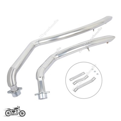 For Honda Shadow 1100 VT1100C 1987-1996 Whole Exhaust System Header Pipe Muffler
