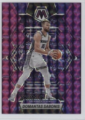 2022-23 Panini Mosaic Purple Mosaic Prizm 2/99 Domantas Sabonis #65 1s2h