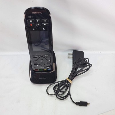 Logitech Harmony Ultimate One Universal Remote Black Touchscreen Rechargeable