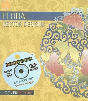 Floral Vector Designs (Dover Pictura Electronic Clip Art) - Paperback - GOOD