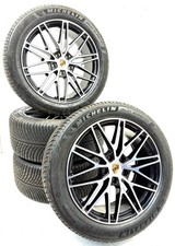 Porsche 9Y0 Cayenne Coupe 21" RS Spyder Alloy Wheels Michelin Winter M+S Tyres