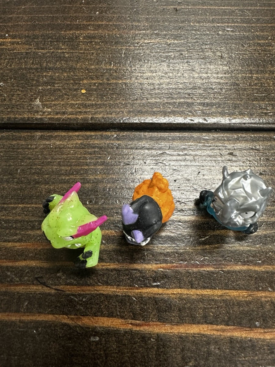 Mr Beast Lab Swarms Lot of 3 Mini Figures Toxic Panther, Wildhorn