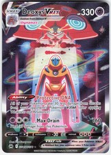 Deoxys VMAX GG45/GG70 Holo Crown Zenith Galarian Gallery Pokemon NM A041