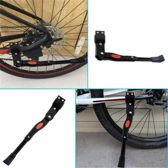 Aluminum alloy bicycle kickstand, adjustable side stand, suitable for 24-29 in