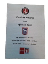 Charlton Athletic Women v Ipswich Town Ladies - FAWC R3 - 14.12.2008