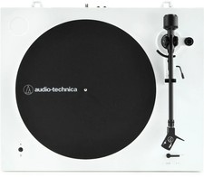 Audio-Technica AT-LP3XBT-WH Fully Automatic Wireless Belt-drive Turntable -