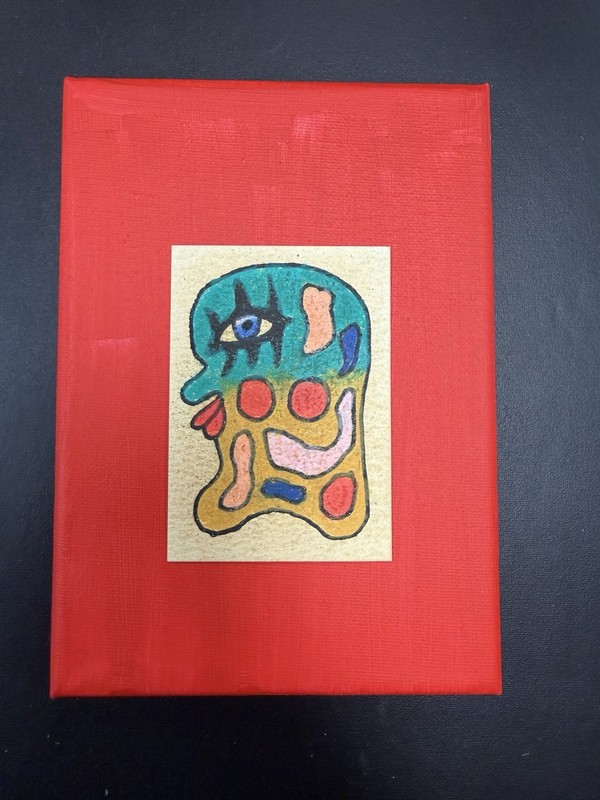 ACEO ORIGINAL FOLK ART  