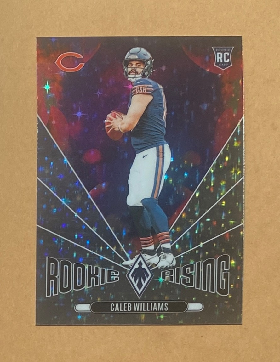 2024 Panini Phoenix Caleb Williams Rookie Rising International Stars Prizm RC SP