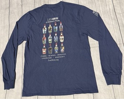 Makers Mark LexArts Graphic T Shirt 100 Artists 200 Bottles LS Size Small