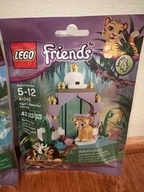 LEGO Friends Animals Series:Turtle 41041 Tiger 41042 Penguin 41043 Bear 41046