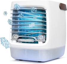 ChillWell 2.0 Portable Air Cooler | Fast Cooling | Compact & Cordless