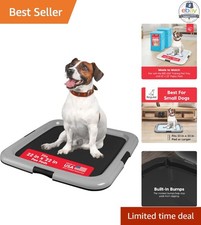 Pee Pad Holder Fits 22x22 Pads Black Gray Tray for Dog Training