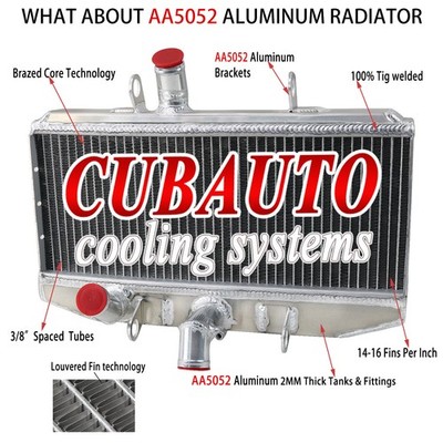 Motorcycle Aluminum Radiator FITS Suzuki GT750 1972-1977 1976 1975 #17700-31813