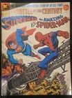 SUPERMAN VS AMAZING SPIDER-MAN TREASURY EDITION 1976 MARVEL DC COMICS NEAR MINT