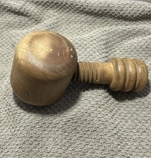 Vintage/Antique Hand Turned Wooden Nut Cracker
