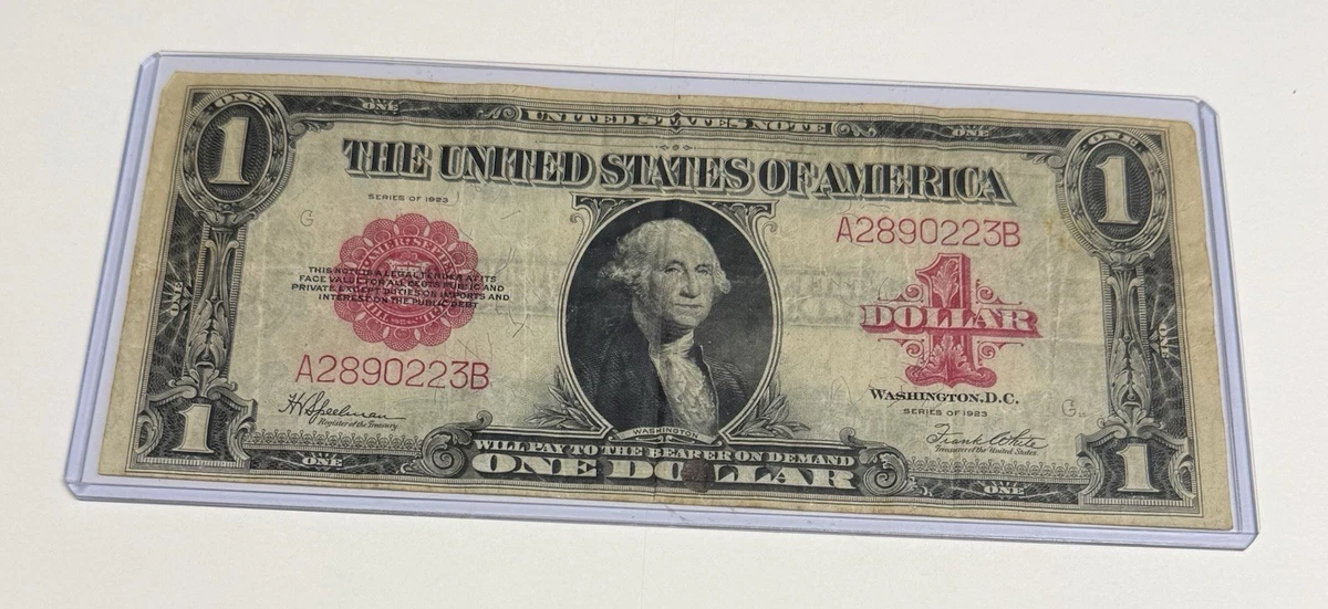 1923 Silver Dollar Bill for sale | eBay