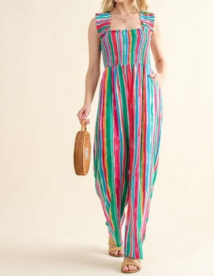 And The Why Freedom Calls Jumpsuit Multi