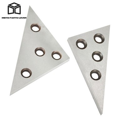 2 Pcs Angle Blocks 45 45 90 Degree 30 60 90 Degree Hardened Steel 4 Hole