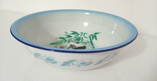 Antico Catino in Ferro Smaltato Vintage Anni 50/60 Bumper Harvest China 32cm
