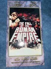 The Fall of the Roman Empire VHS, 1999, 2-Tape Set 