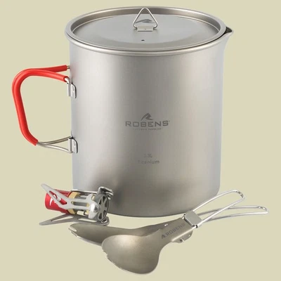 Robens Fire Wisp Duo Cook Set UL Gaskocher mit Topf für zwei Personen Koch-Set K - Bild 1 von 4