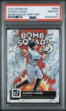 2022 Panini Donruss - Bomb Squad Aaron Judge #BS-6 Rapture. PSA GEM 10 🔥🔥