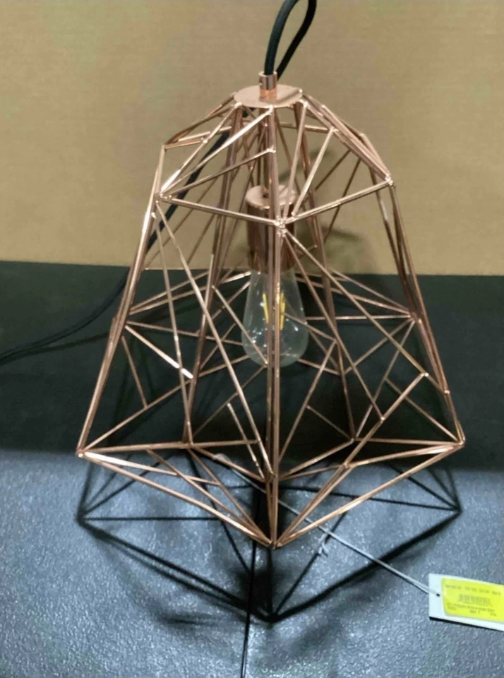 Iluminación Colgante Geométrico Luz Brillante  Foto 2 de 2