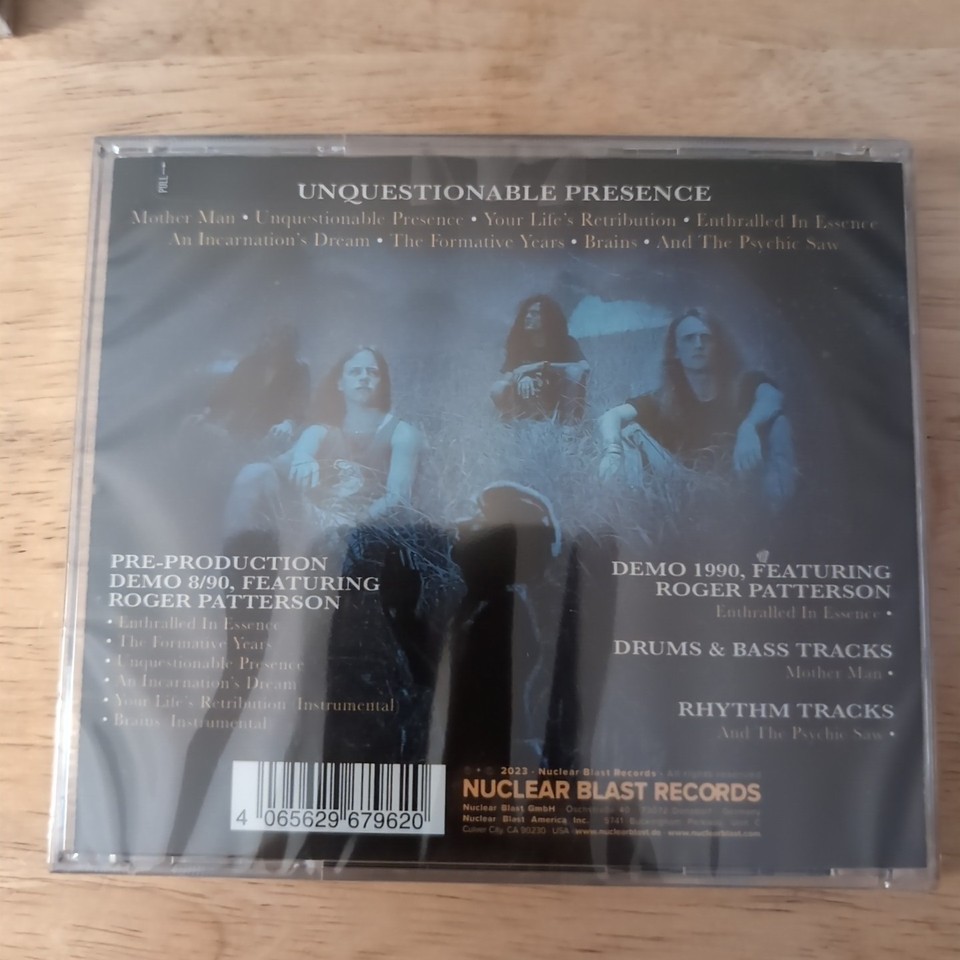Atheist – Unquestionable Presence Nuclear Blast Records – NBR6796-2 CD ...