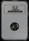 1937 Dimes Winged Liberty Head or Mercury NGC MS-66