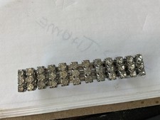 Vintage Rhinestone FRENCH Barrette Clip, Made in FRance EXc. COnd.